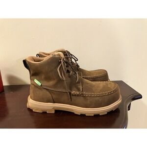 Twisted X Boots 6 Inch UltraLite Work Safety Sz 8.5 Brown WULN001